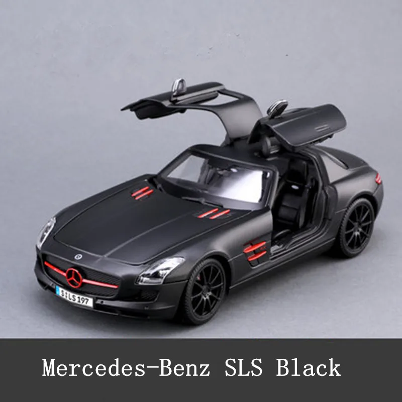 Maisto-メルセデスベンツ合金スポーツカー,スケール1:18,sls amg gt 