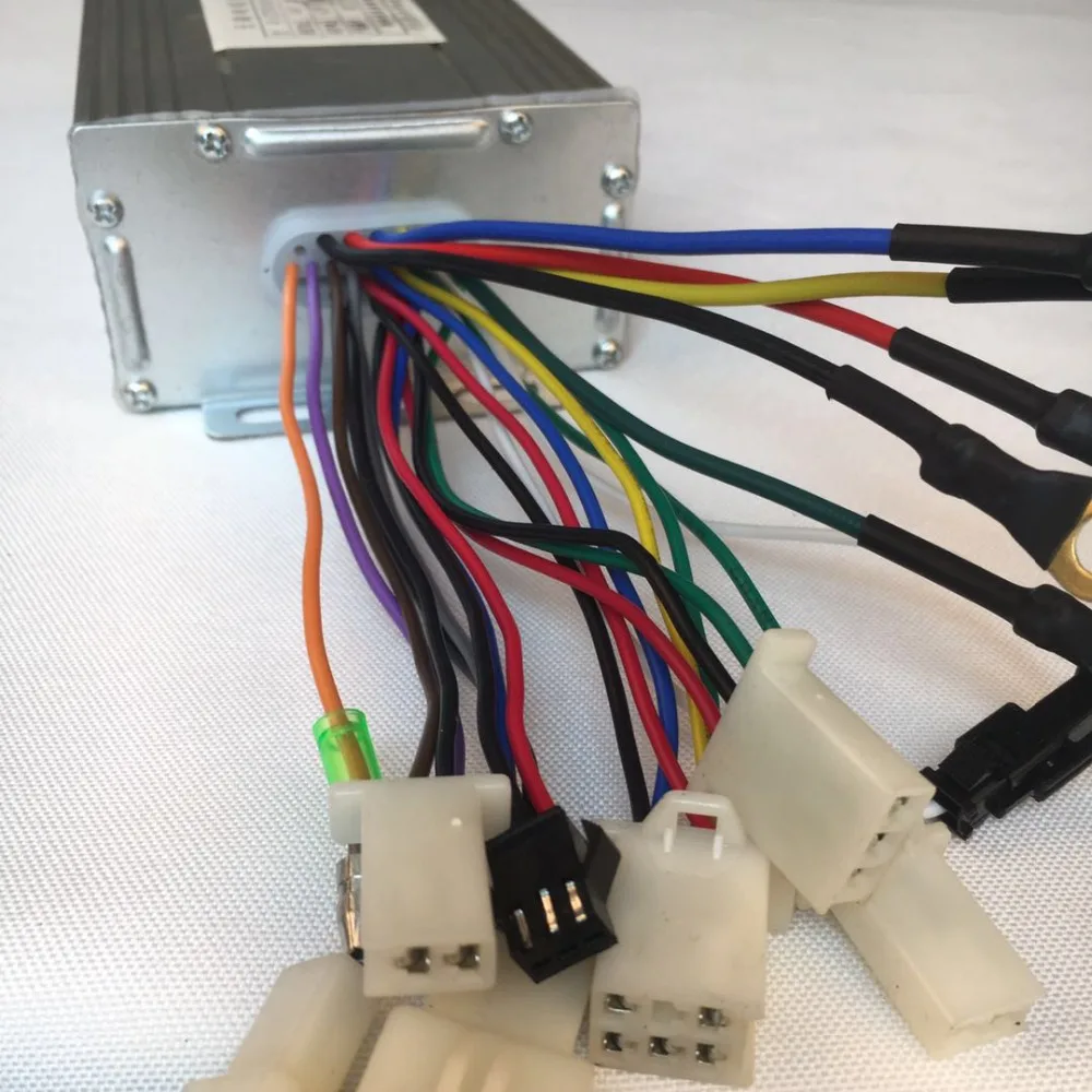 Бесщеточный контроллер скорости двигателя Unitemotor 12 Mosfet 48 В постоянного тока 500 Вт