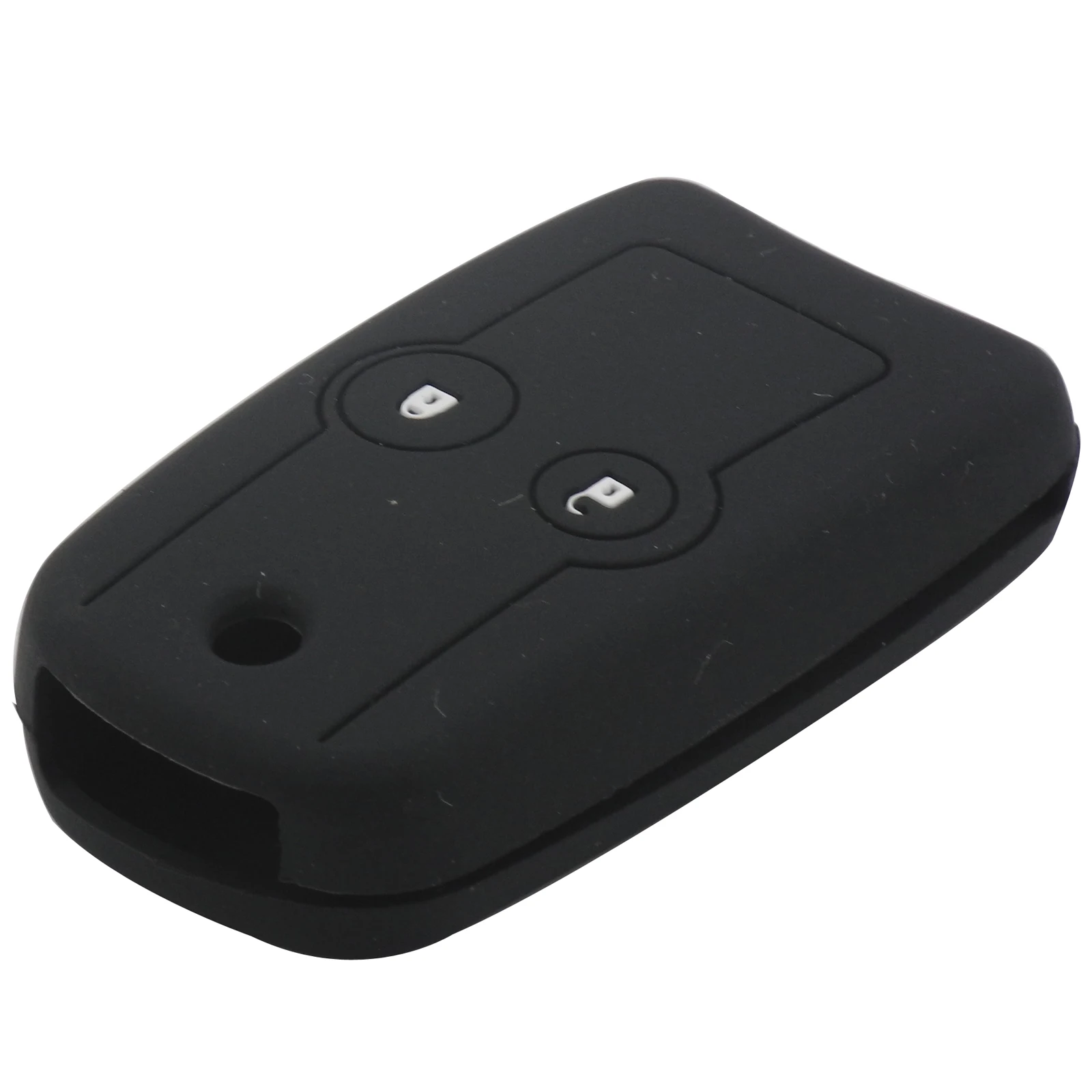 

jingyuqin New Remote Car Key Fob Silicone Case Cover Protector For Honda Accord CRV Odyssey FIT CITY 2 Button Flip Folding