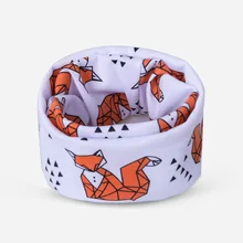 Модный шарф на Шею Зимние теплые Детские шарф из хлопка для обувь девочек мальчиков толстые теплые кольца шарфы женщин дети комфорт Унис