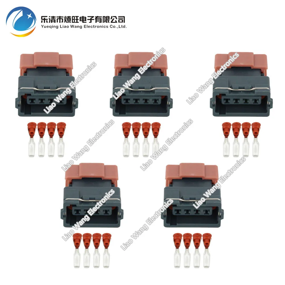 

5 Sets 4 Pin Female DJ7045Y-3-21 Mass Air Flow Sensor Connector AMP Tyco Plug Electrical Sealed Auto Connector 4P