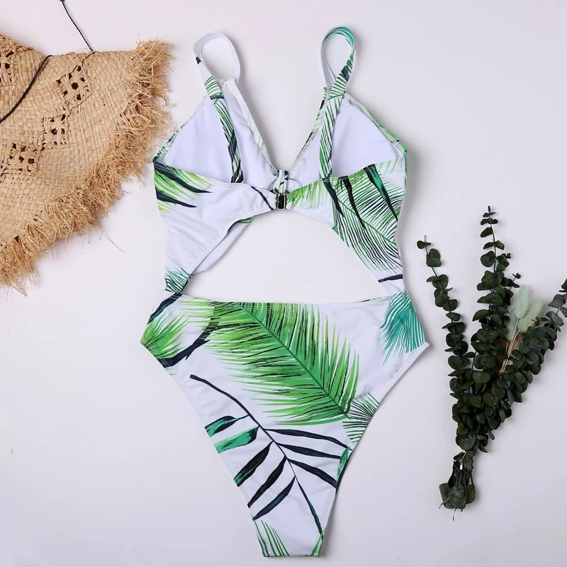 Bathing Suit Women One Piece Knotted Tie Woman Swimsuit Push Up Thong Monikini Trikini May Women Beach Swimwear One Piece