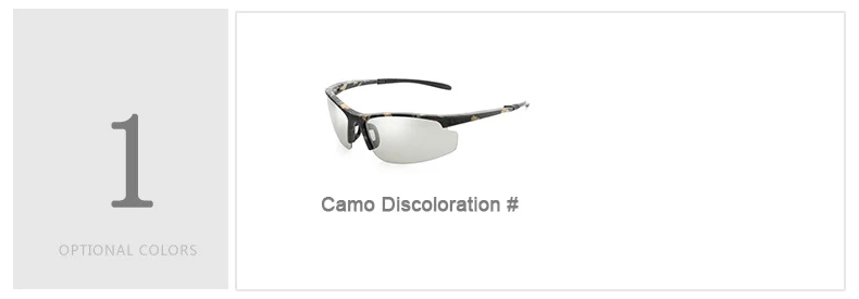 Мужские фотохромные поляризованные солнцезащитные очки для езды на велосипеде, анти-УФ камуфляжные очки для вождения для мужчин и женщин, мужские солнцезащитные очки UV400