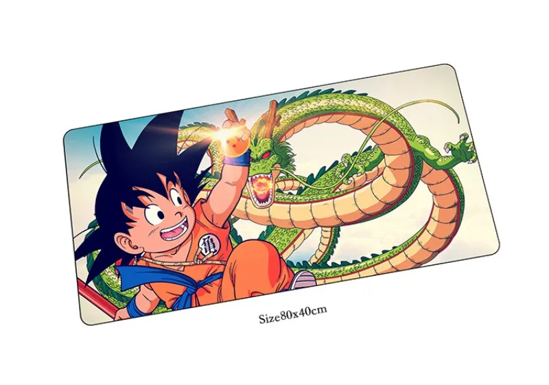 Dragon Ball Коврик для мыши большой коврик для мышь Notbook коврик для компьютерной 80x40 см игровой коврик геймер для ноутбука 80x40 см Коврик для мыши - Цвет: Size 800x400x2mm