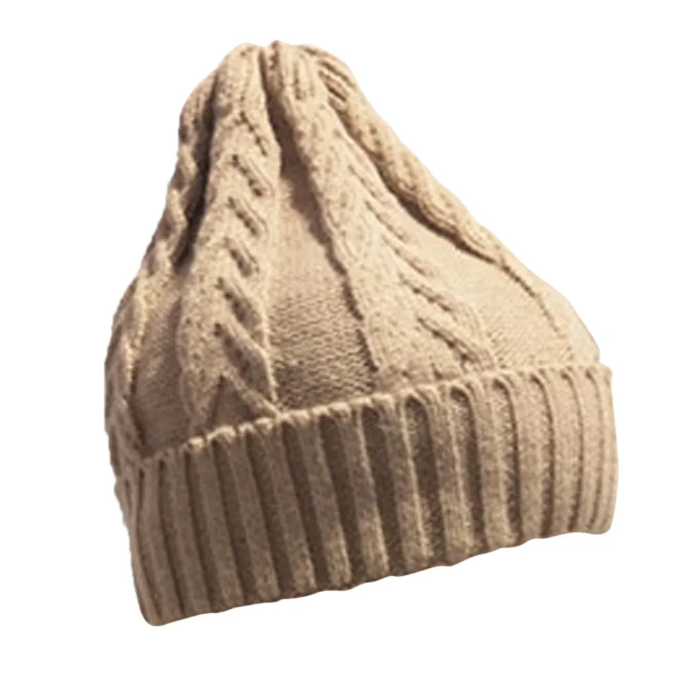 Женские вязаные шапки skullies gorro feminino Теплые Мешковатые высокого качества на осень