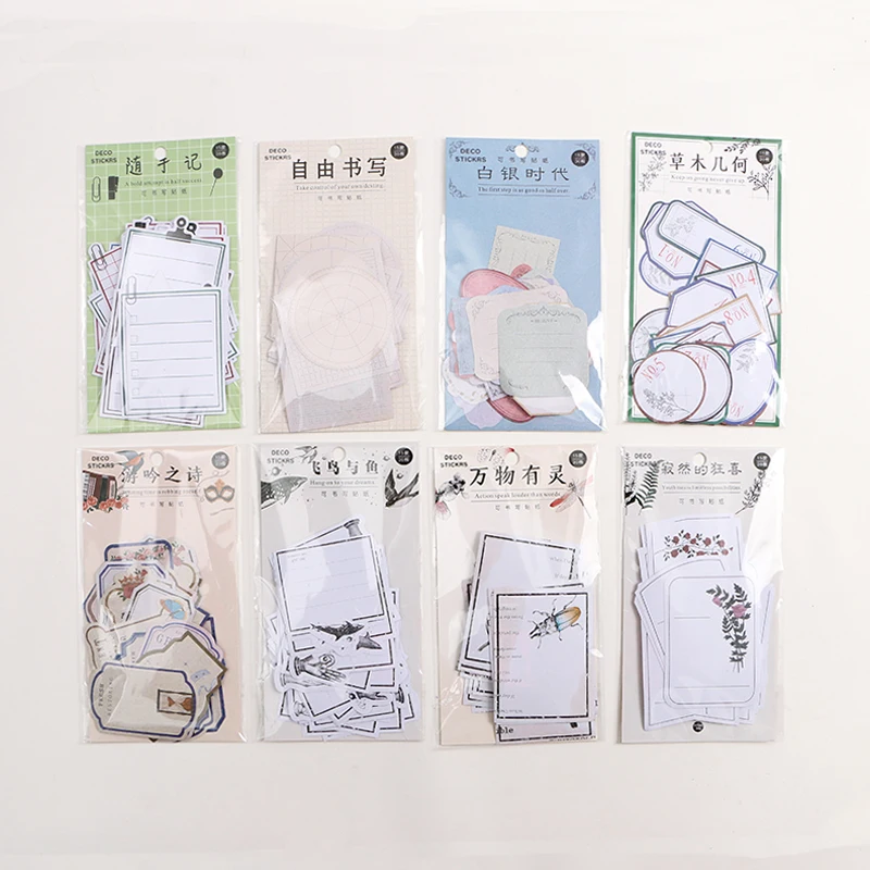 

Infeel.Me poem time sticker memo pad message note paper 1 lot = 1 pack = 30 pcs