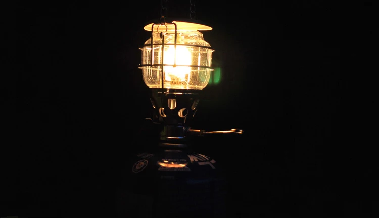 Lâmpada de Gás Lâmpada ao ar Acampamento Fogão Livre Luz t4 2 Esporte e Lazer
