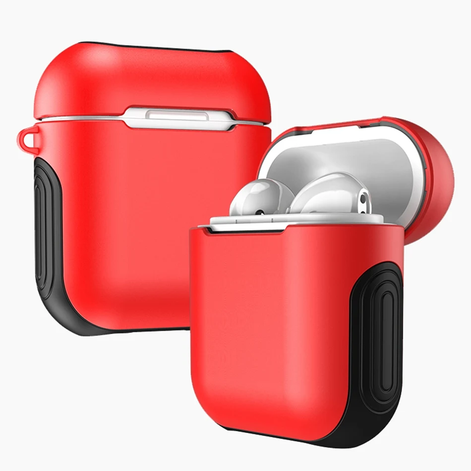 

For AirPods Case 3 in 1 Bluetooth Wireless Earphone Case For Apple Airpods 2 Protect Cover Matte Skin Accessories Charging Box