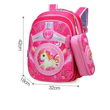 

High Quality children school bags girls orthopedic Unicorn schoolbag kids backpacks school backpack Boys Primary student bookbag