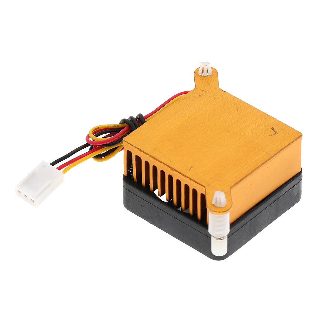 1PC Chipset Aluminium Cooler Heatsink 40mm Fan For Computer Motherboard  Cooling Fan By Air Cooling 