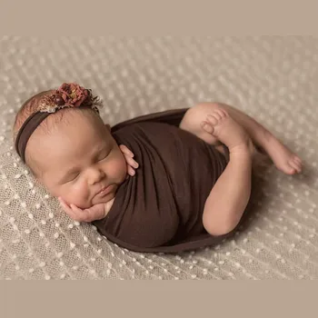

Newborn photography props baby headwear cute headband baby photography head flower headband hair accessories