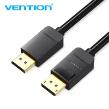 Vention Displayport to Displayport Cable Display port to Display port Adapter Computer TV Converter for Macbook HDTV Projector