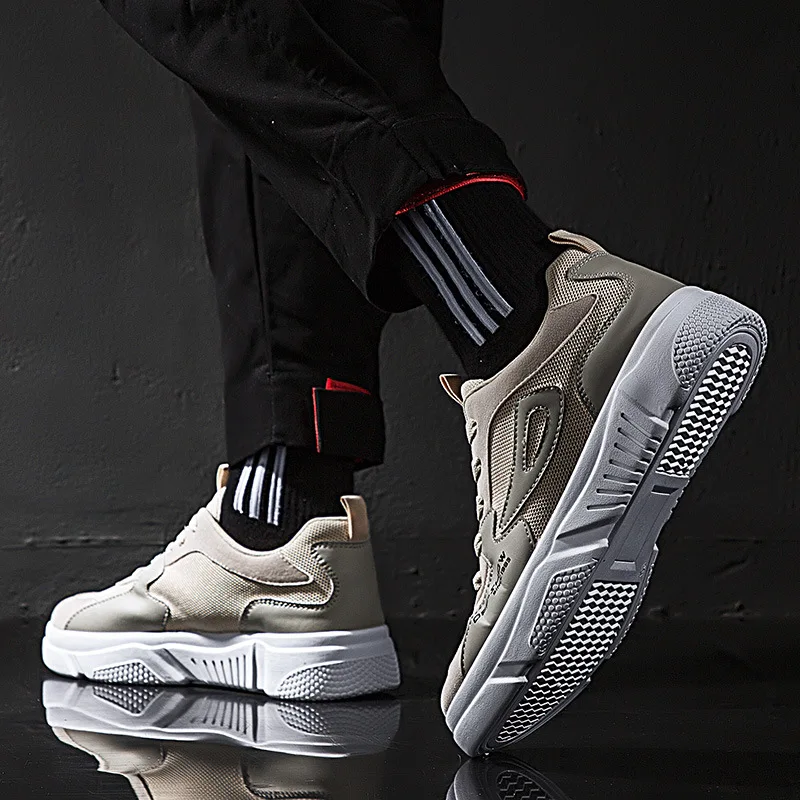 JINBEILEE Men's New Wild Sports White Shoes Tide Casual Men's Students Low To Help Fashion Skateboarding Shoes Breathable JINBEILEE Men's New Wild Sports White Shoes Tide Casual Men's Students Low To Help Fashion Skateboarding Shoes Breathable