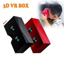 3D VR Glasses Automatic Folding Case Boxes SKY Mobile Phone Google Cardboard Virtual Reality For 4.0-6.0 inch Smartphone