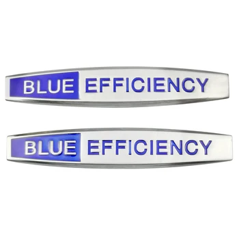 

2pcs Car Fender Side Badge Decal Rear Trunk Sticker For Mercedes Benz Blue Efficiency Logo W204 W203 W211 W210 W212 W205 Cla Gla