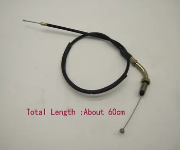 

A349 60CM Gas Oil Throttle Cable Wire Line Spare Parts For DY100 Universal Motorcycle Steel Throttle Cable Carburetor Line