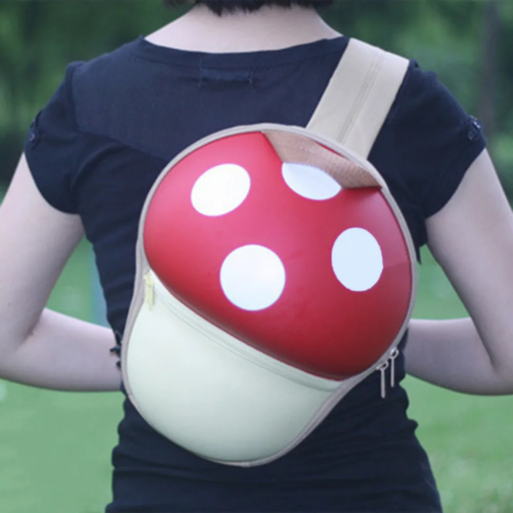 

Mini Colorful Mushroom School Bags Casual Kids Mushroom Backpack Children's Backpacks Lovely Girl School Backpack sale