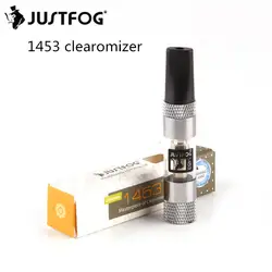 Оригинальный JUSTFOG 1453 Clearomizer для 510 темы электронных сигарет комплект сменных распылитель 1,6 мл бак 2,0 Ом катушки танк