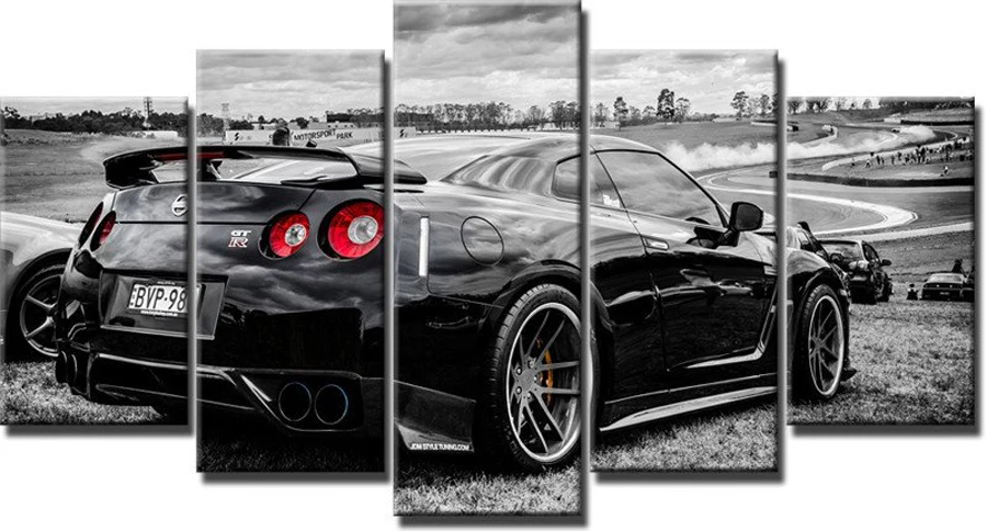 

5 Panel Canvas Painting modern home decorative Printed Painting on canvasl Wall art Framed Art HG-1037