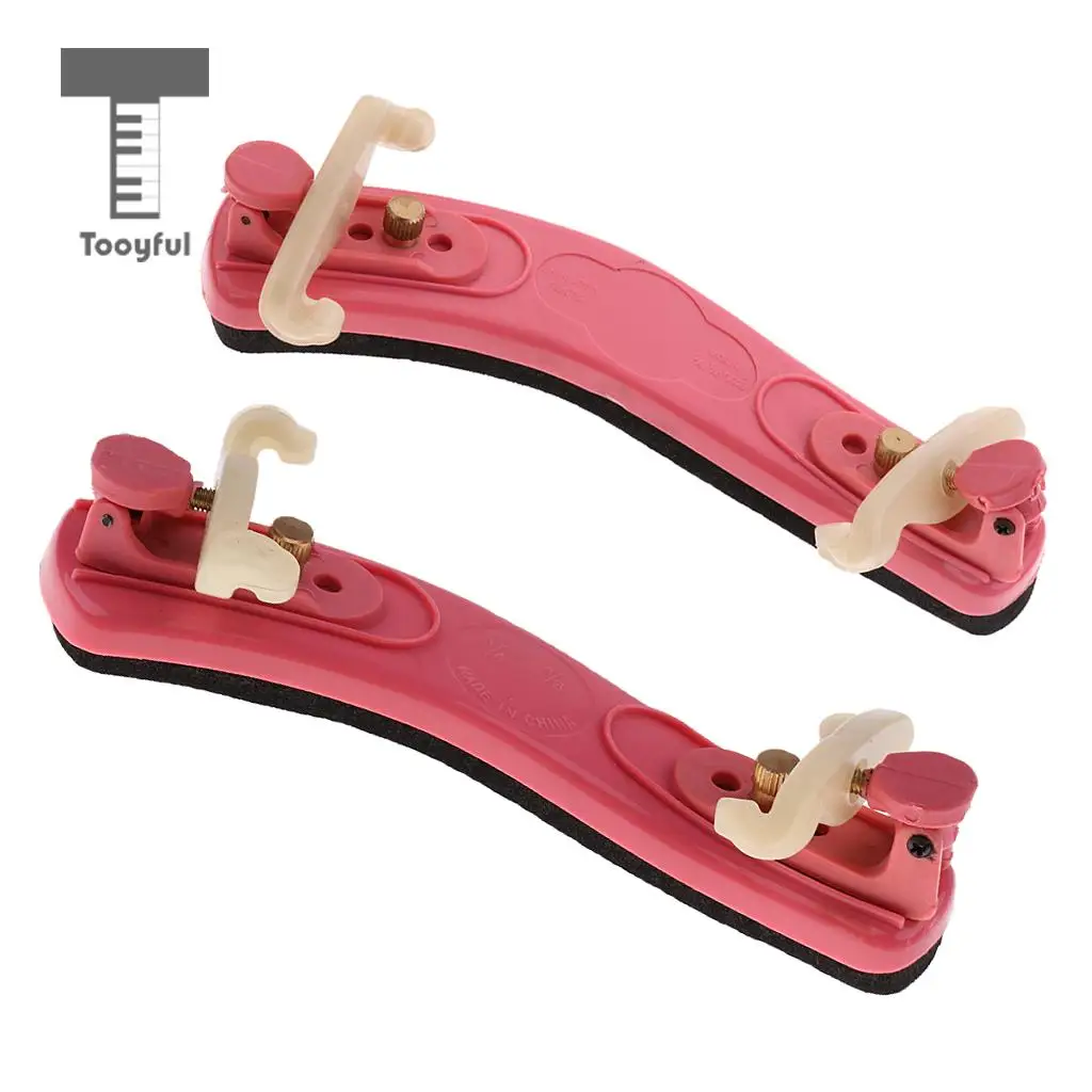 2pcs Violin Shoulder Rest Musical Support for 1/2 1/4 1/8 Size Violins