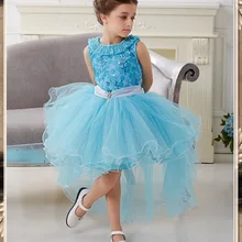 Детское нарядное сказочное вечерние платье принцессы; Одежда для девочек; костюмы для детей Платье Эльзы и Анны для карнавала на Хэллоуин; платья-костюмы для малышей HW0018