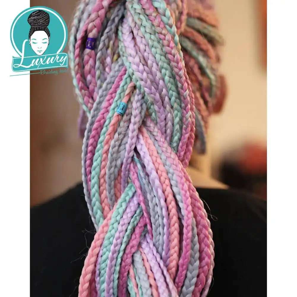 Luxury For Braiding Henlon High Temperature 154 Colors Synthetic