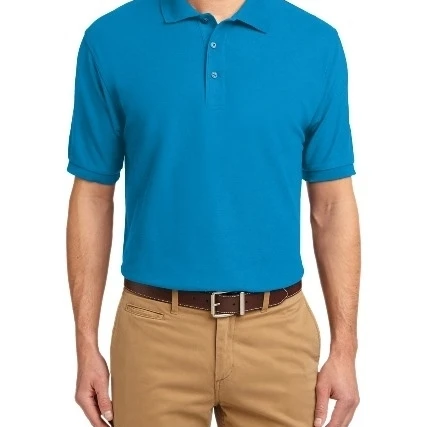 Port Authority K500 Silk Touch Polo Turquoise - 3XL (1)