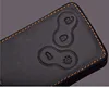 Peacekey Leather Key Case Cover Holder with Keychain For Renault Koleos Laguna 2 3 Megane 1 2 3 Sandero Scenic Captur Clio Duste ► Photo 2/4