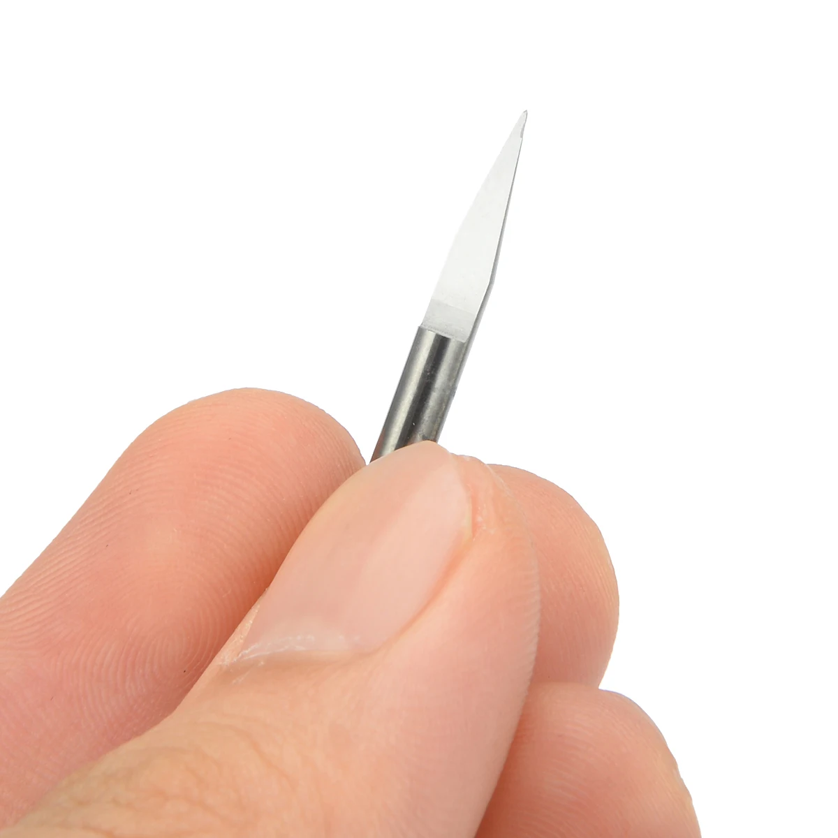 4Pcs/Set Flat Bottom Engraving Bits Carbide PCB Board 3.175mm 20/30/40/60 Degree Engraving Bit CNC Machinery Router Tool