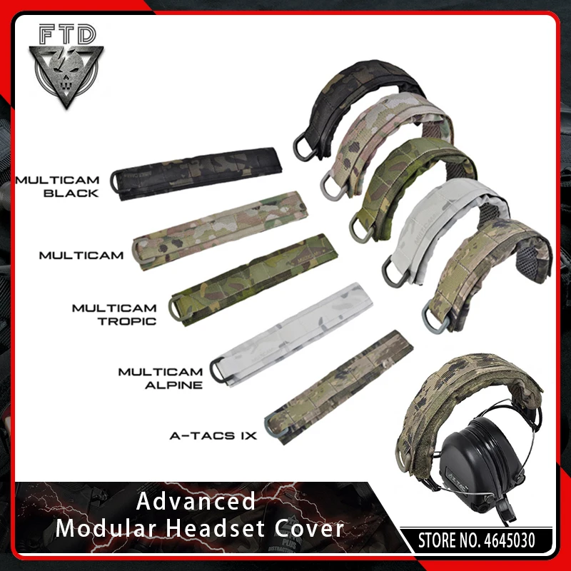 OPSMEN Earmor Tactical Advanced модульная гарнитура крышка Molle повязка на голову для обычных тактических наушников Аксессуары для наушников