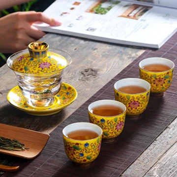 One gaiwan four cups