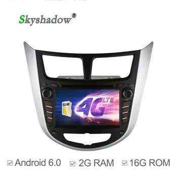 

C500 4G SIM LTE 2G RAM Android 6.0 CAR DVD Player for Hyundai Accent Grand Avega Attitude Verna GPS map RDS Radio wifi bluetooth