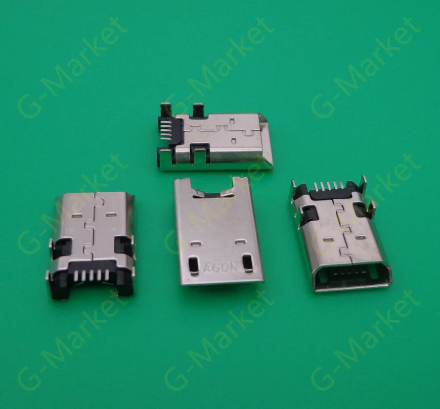 5 шт./лот Micro mini USB разъем для Asus MeMO K005 K00A K00Y T100TA DC зарядный порт док станции Замена