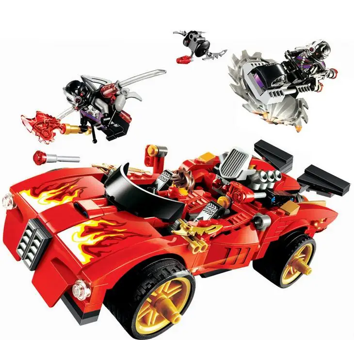 

452pcs X-1 Kai Charger Activate Interceptor Car Collection Legoingly Ninjago Temple Block Set Master Building Blocks 70727 Toys