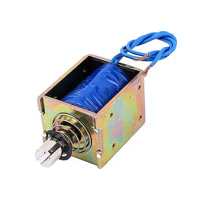 DC24V/DC12V 2A 10mm 60N пружинная нагрузка нажимной привод электромагнитный магнит |