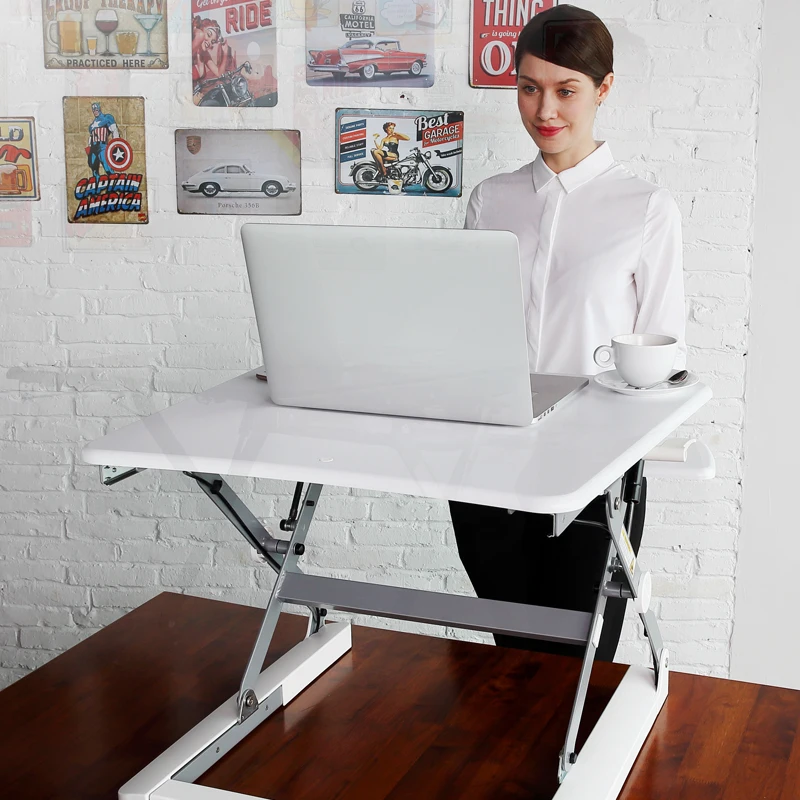 Standing Desk Laptop Stand Sit Table Display Alternately Lift