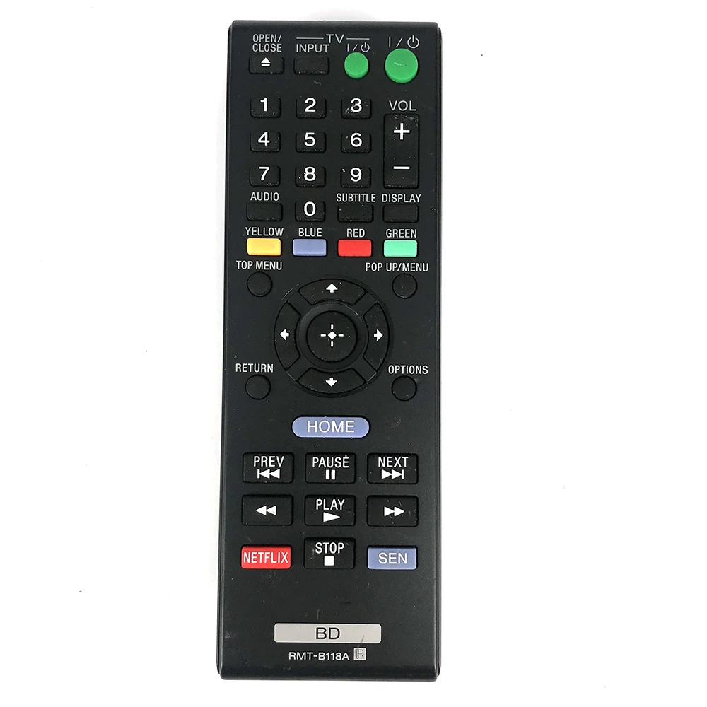 

Used Original RMT-B118A Remote Control for Sony Blu-Ray DVD Player BDP-BX18 BDP-S185 BDPBX3100 BDP-BX39 BDP-S1100 BDP-S185WM