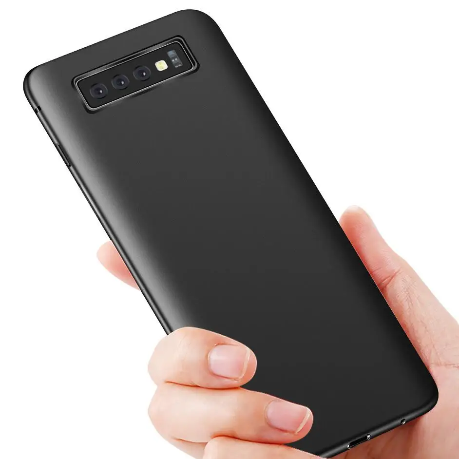 

Ultra-thin Soft Skin-friendly Invisible Matte Prevent Slip TPU Phone Case for Samsung Galaxy s7 edge s8 s9 s10 Plus Note 8 9