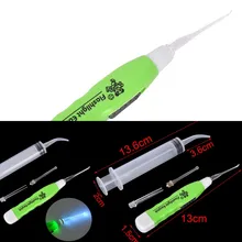 1 компл. Earpick светодиодный светильник удалитель ушной серы ирригатор шприц тонсил камень для удаления Чистые Инструменты Уход за ушами для женщин мужчин