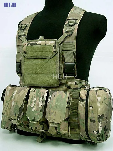 Molle Combate Colete Tático de Nylon secagem