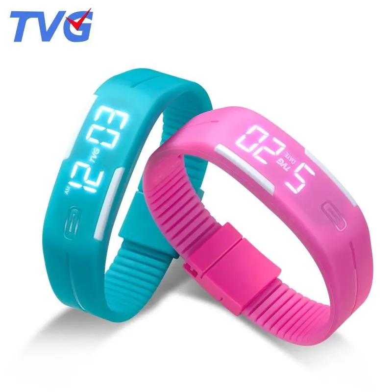 TVG authentic han edition tide student watches for women Children watch girls sports electronic watch male