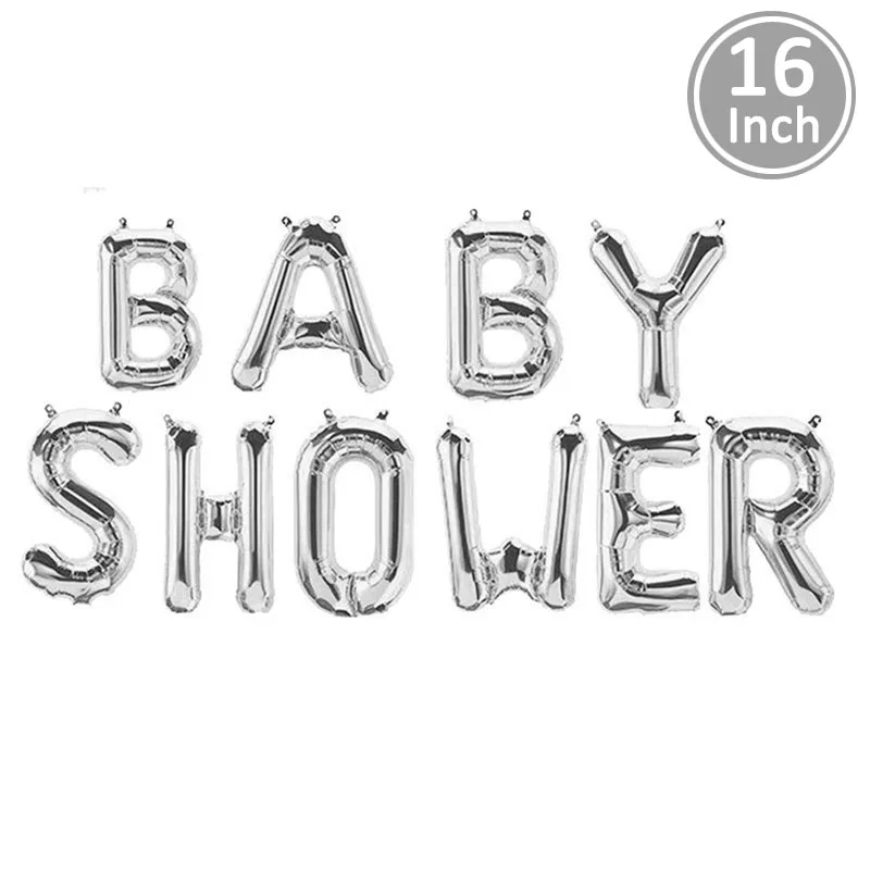 Lincaier 16 дюймов фольга розовое золото шары для детей Babyshower его мальчик девочка Oh украшения для детской вечеринки пол показать товары