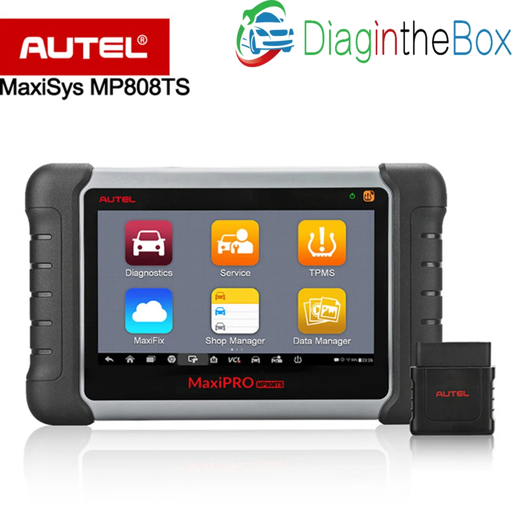 

Autel MaxiPRO MP808TS Automotive Diagnostic Scanner with TPMS Service Function and Bluetooth (Prime Version of Maxisys MS906TS)