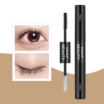 

Professional Double-end Mascara with Fiber Waterproof Smudge-proof Makeup Eyelash Extension Curling Eyes Makeup HJL2018
