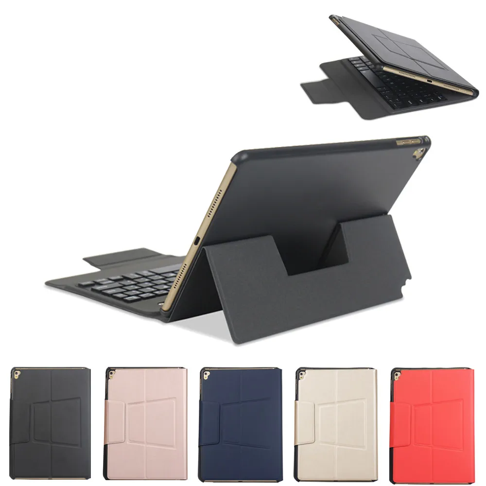 

Stand Tablet Bluetooth Keyboard Cover with Leather Case Protective Shell For iPad Pro 9.7 iPad Air1/2 20J Drop Shipping