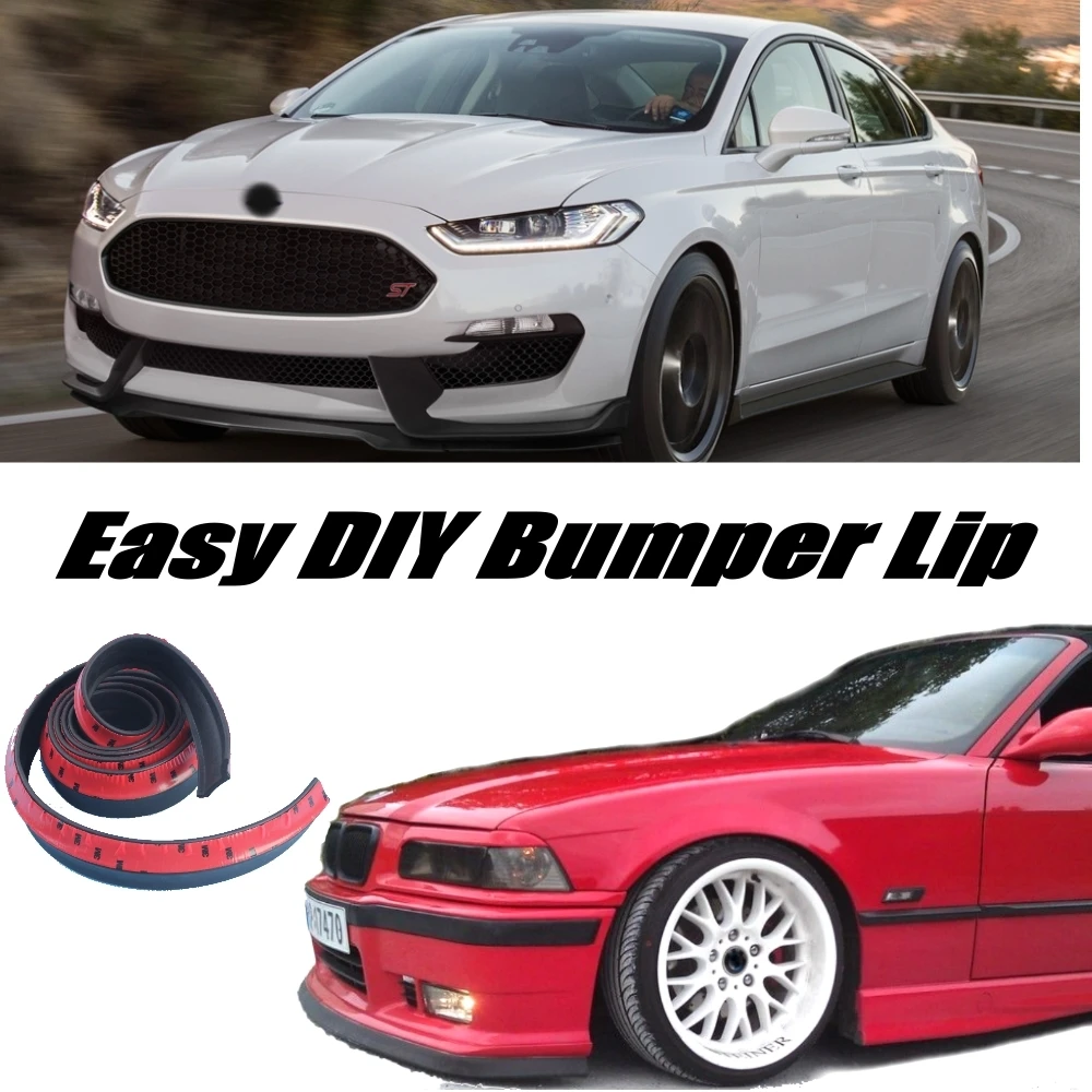 

Bumper Lip Deflector Lips For Ford For Mondeo / Contour Front Spoiler Skirt For Car View Tuning / Body Kit / Strip