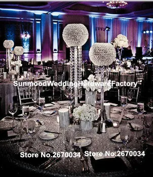 

Most popular special design crystal candelabra wedding vases fast delivery