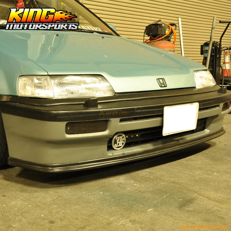 Подходит 1988 1989 1990 1991 HONDA CIVIC 3/4DR OE Фабрика Стиль переднего бампера для губ
