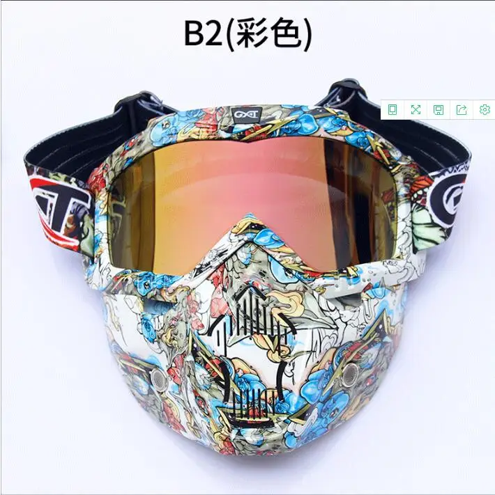 GXT беговые очки ветрозащитные песочные очки для верховой езды Ретро популярная Ветрозащитная маска для глаз мотоциклетный шлем маска очки
