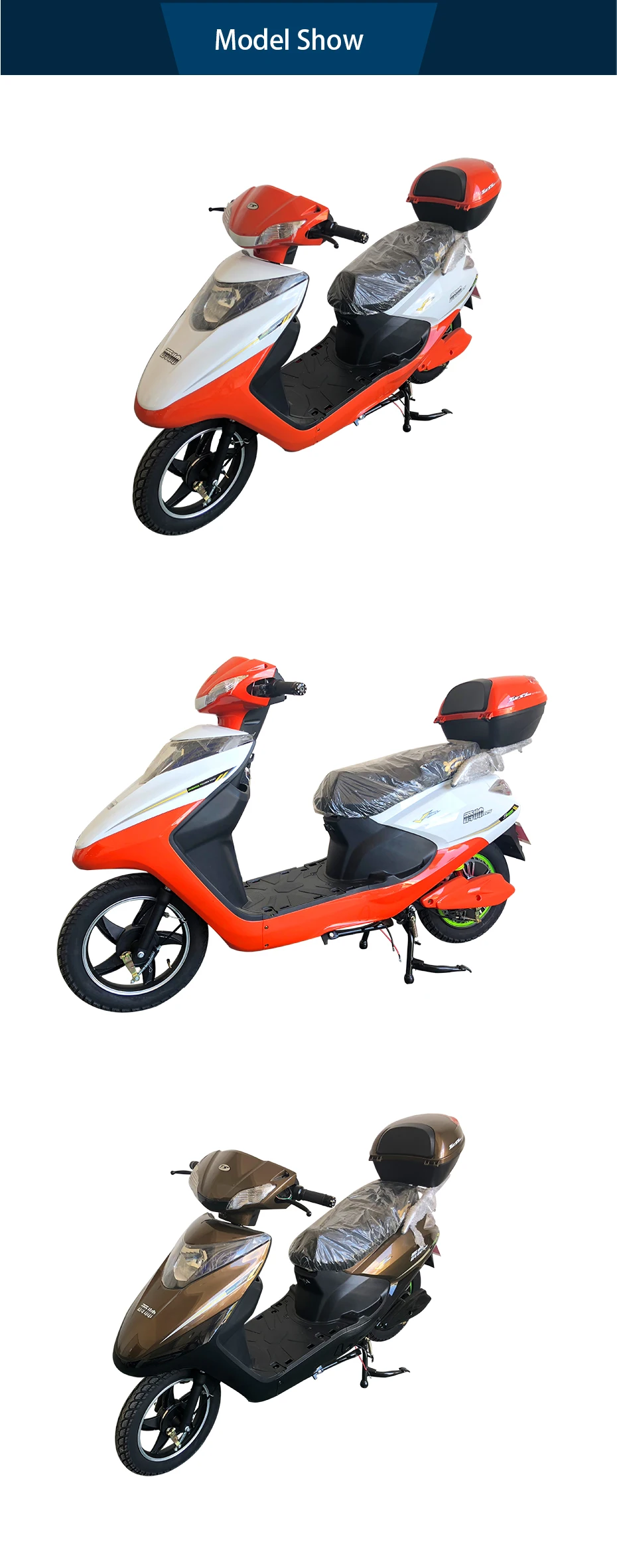 Top Electric Scooter Cheap Without Pedal Scooter With One Seat Hot Selling Electric Bicycle With Aluminum Alloy Frame 48V 5